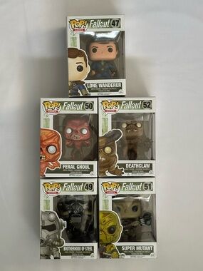 Funko Pop! Vinyl: Fallout 4 Lot Retired Rare Exclusive